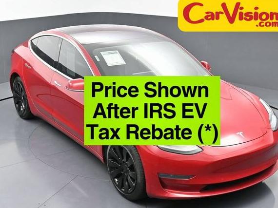 TESLA MODEL 3 2018 5YJ3E1EA1JF031718 image